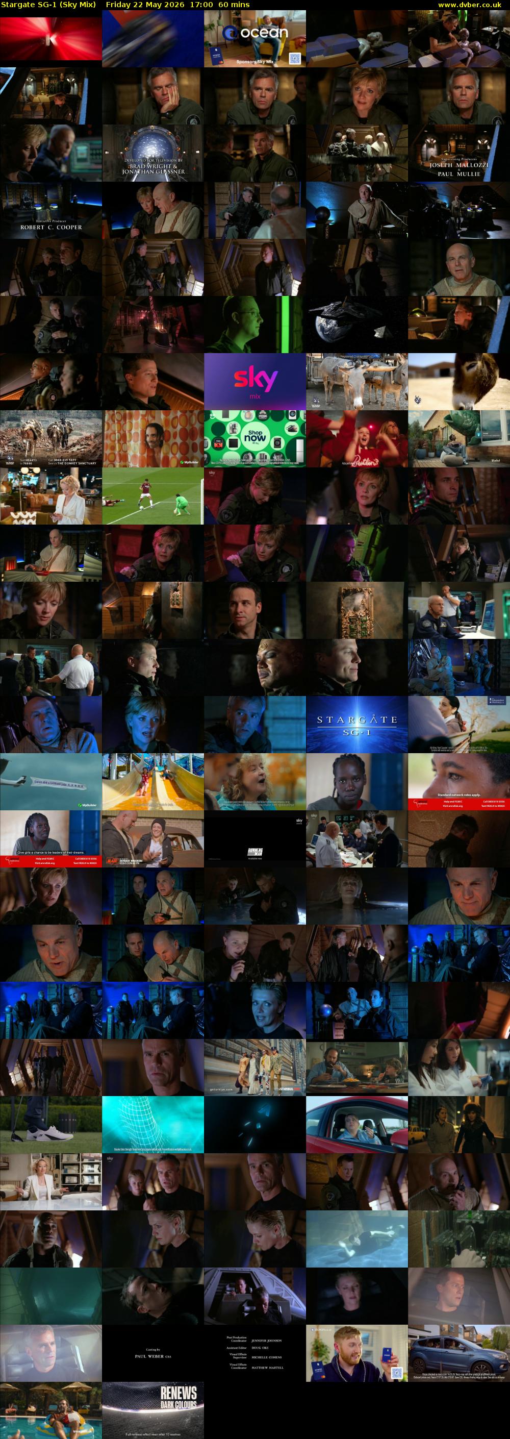 Stargate Sg-1 (Sky Mix) Friday 22 May 2026 17:00 - 18:00