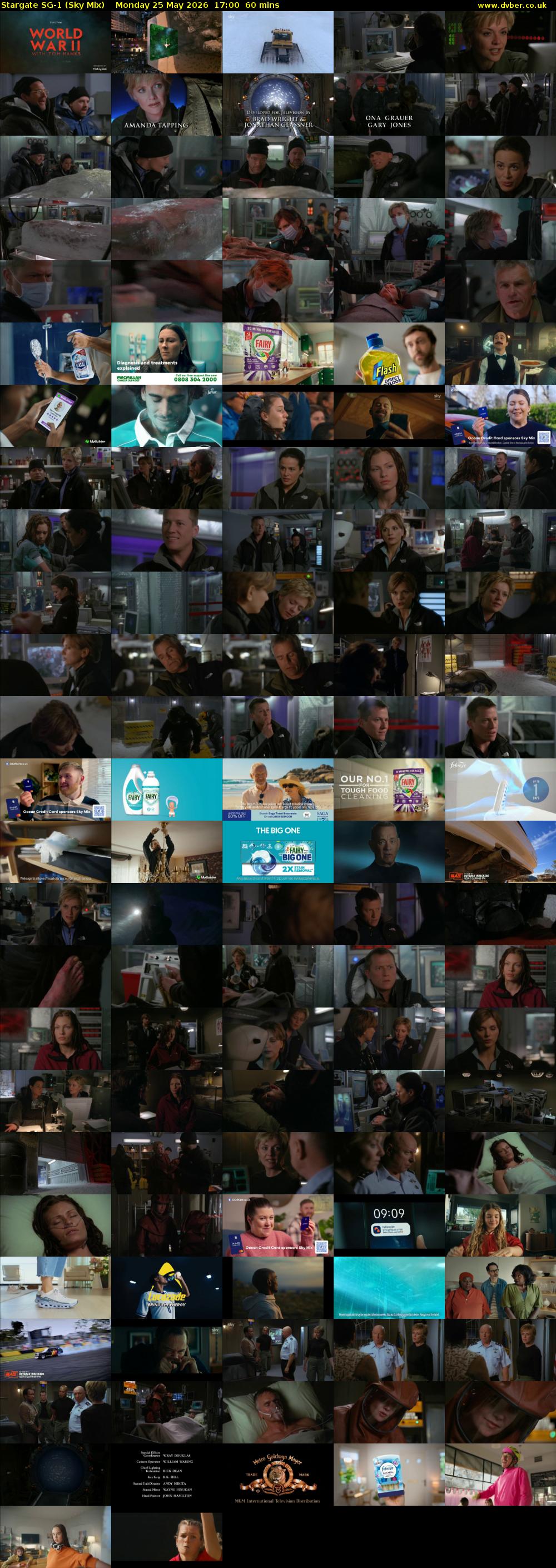 Stargate Sg-1 (Sky Mix) Monday 25 May 2026 17:00 - 18:00