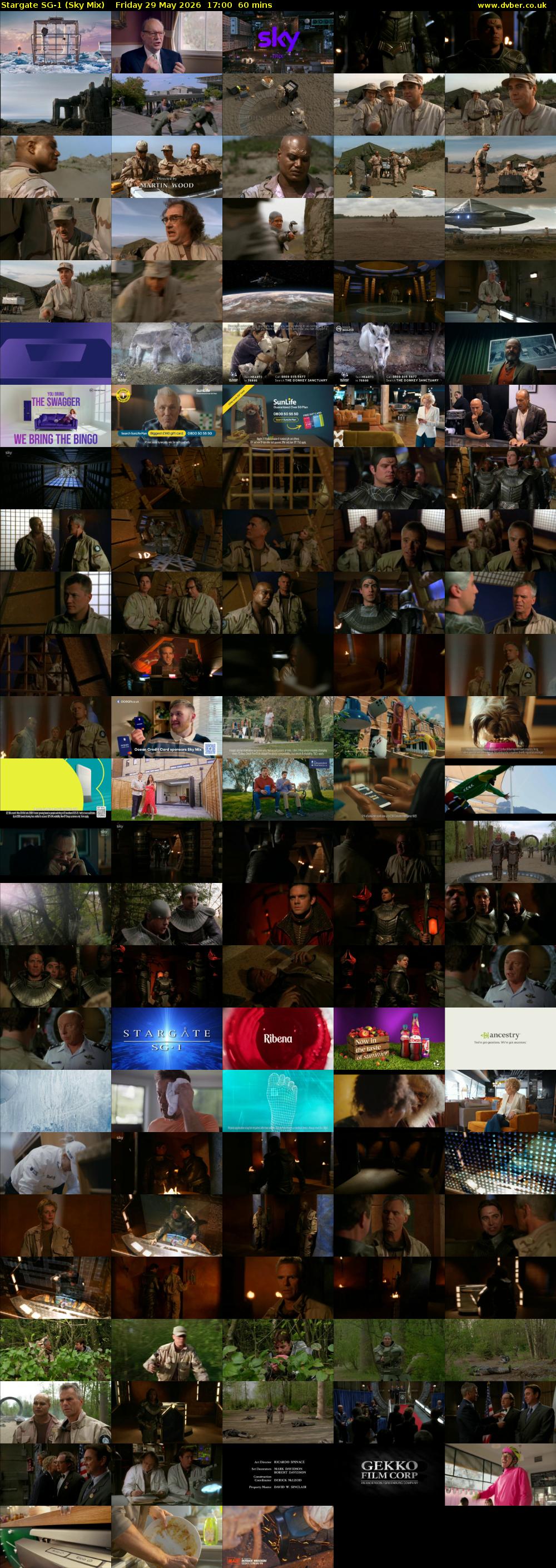 Stargate Sg-1 (Sky Mix) Friday 29 May 2026 17:00 - 18:00