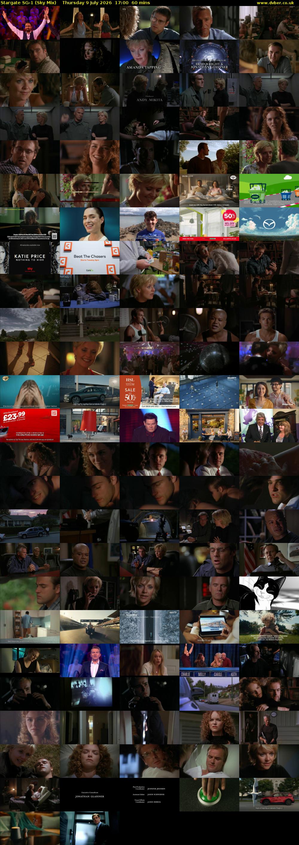 Stargate Sg-1 (Sky Mix) Thursday 9 July 2026 17:00 - 18:00