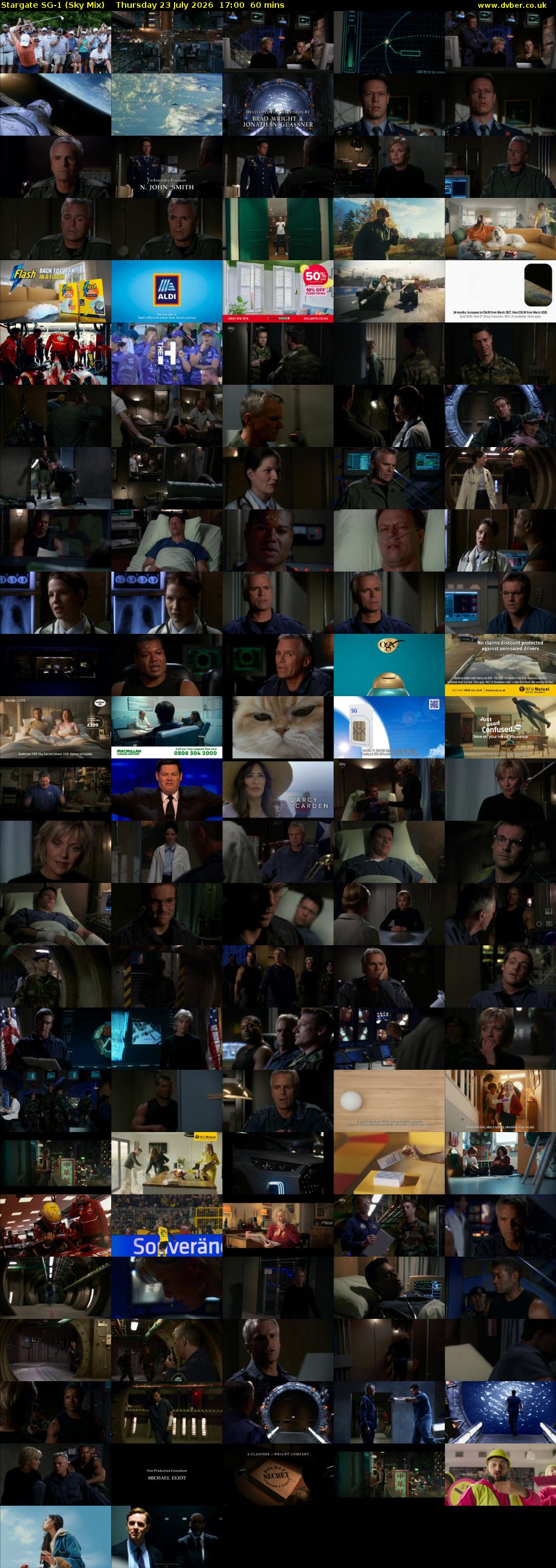 Stargate Sg-1 (Sky Mix) Thursday 23 July 2026 17:00 - 18:00