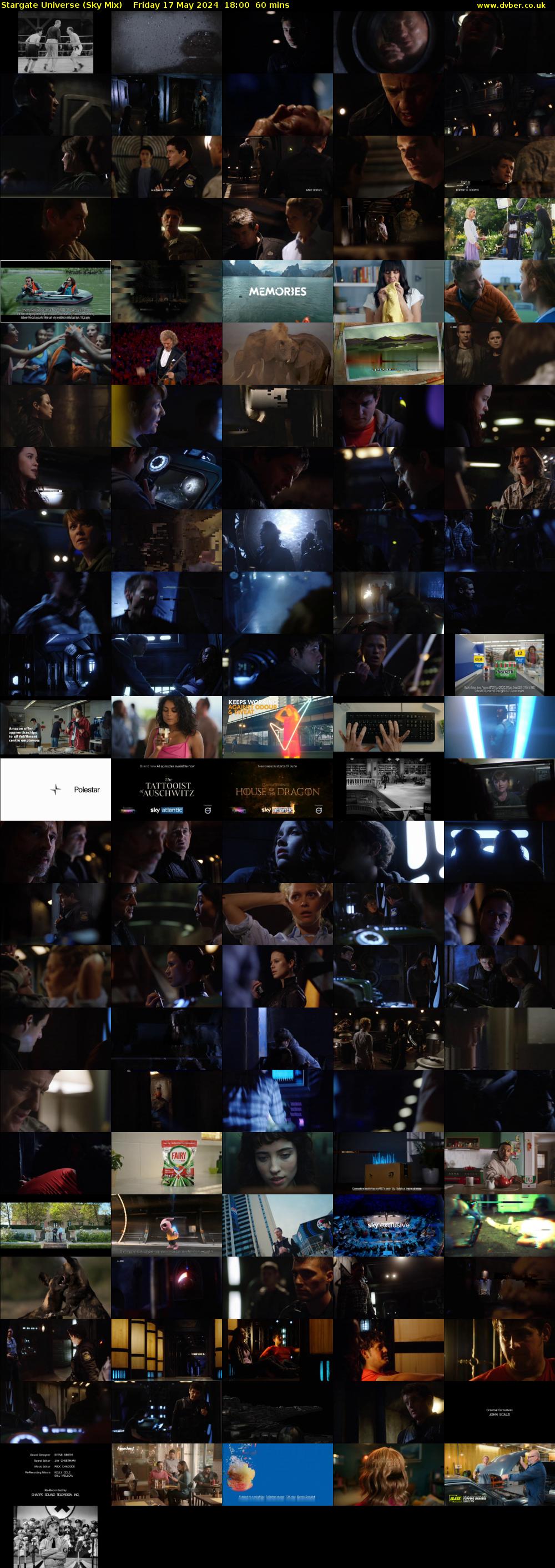 Stargate Universe (Sky Mix) Friday 17 May 2024 18:00 - 19:00