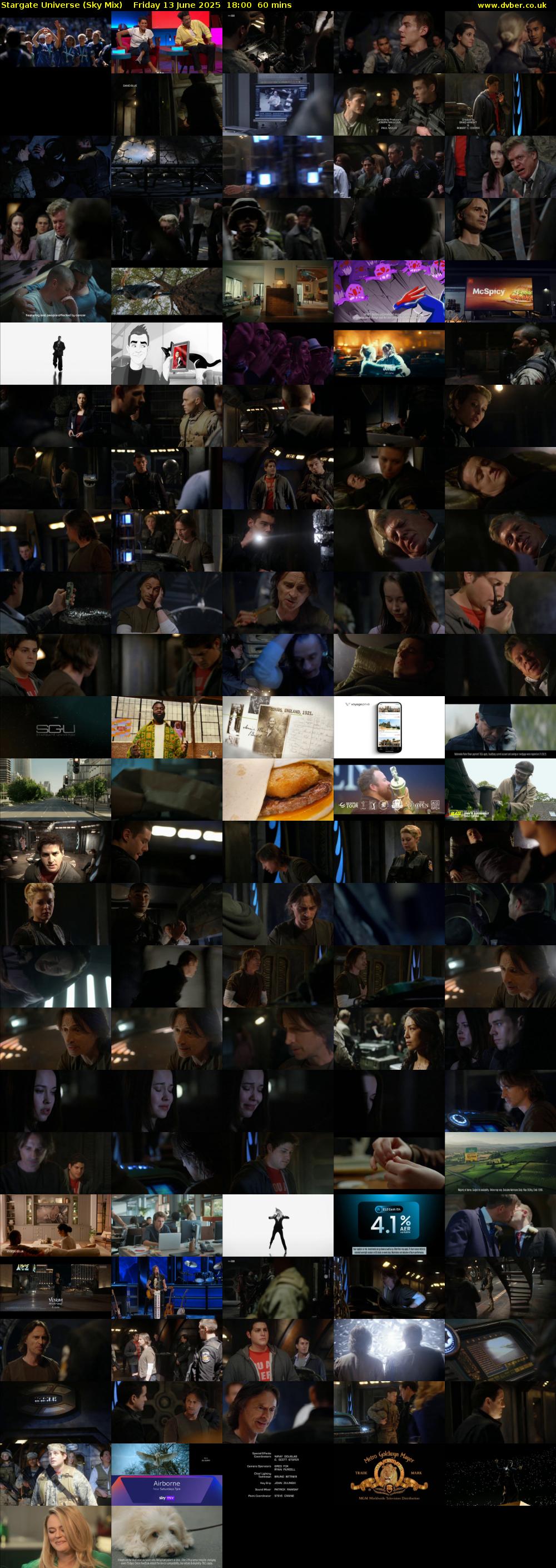 Stargate Universe (Sky Mix) Friday 13 June 2025 18:00 - 19:00