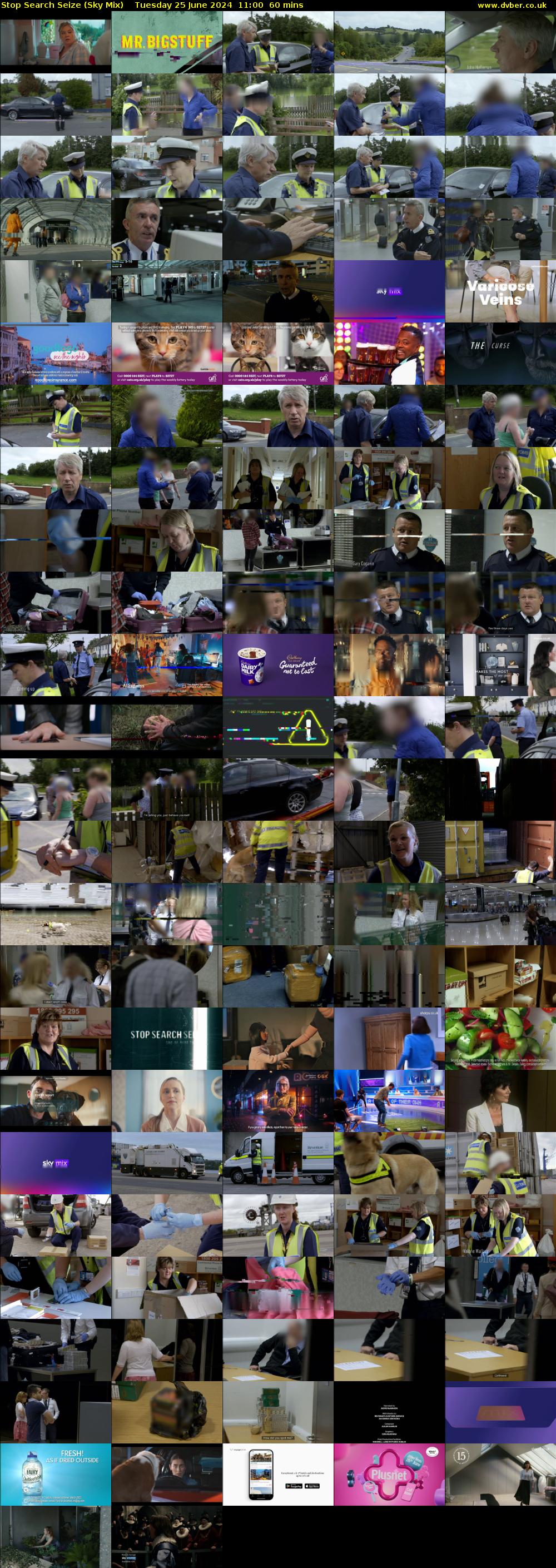 Stop Search Seize (Sky Mix) Tuesday 25 June 2024 11:00 - 12:00