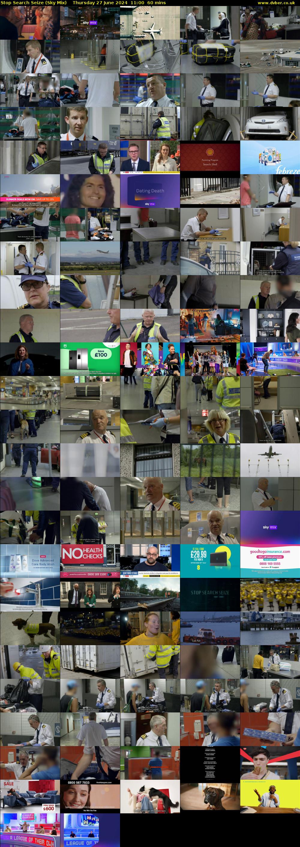 Stop Search Seize (Sky Mix) Thursday 27 June 2024 11:00 - 12:00