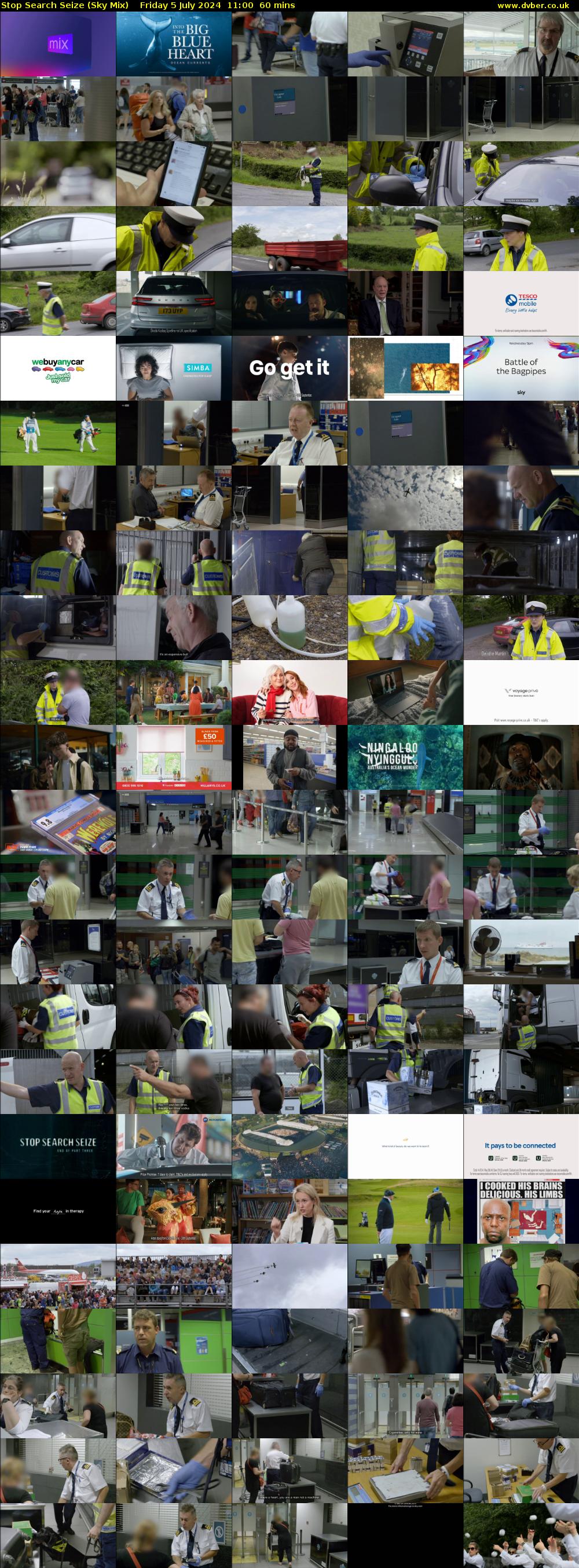Stop Search Seize (Sky Mix) Friday 5 July 2024 11:00 - 12:00