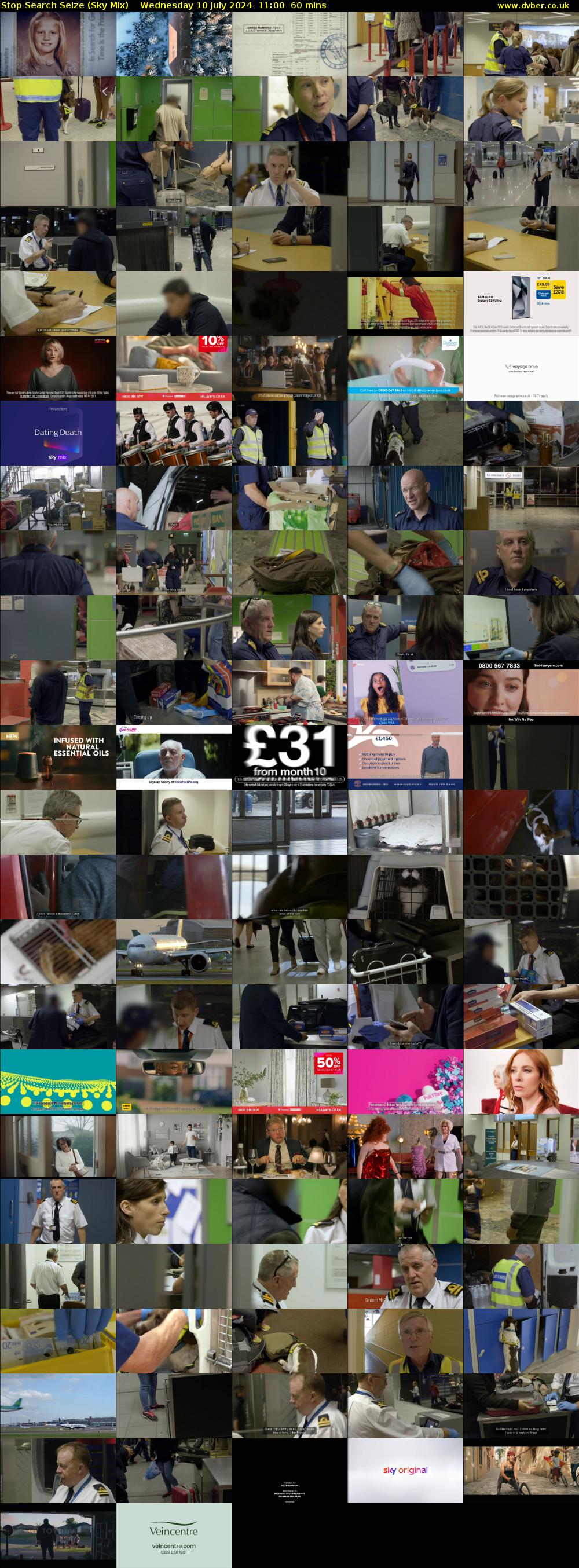 Stop Search Seize (Sky Mix) Wednesday 10 July 2024 11:00 - 12:00