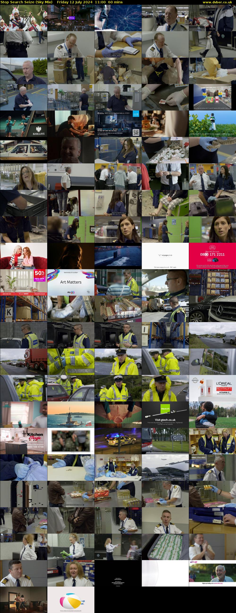Stop Search Seize (Sky Mix) Friday 12 July 2024 11:00 - 12:00