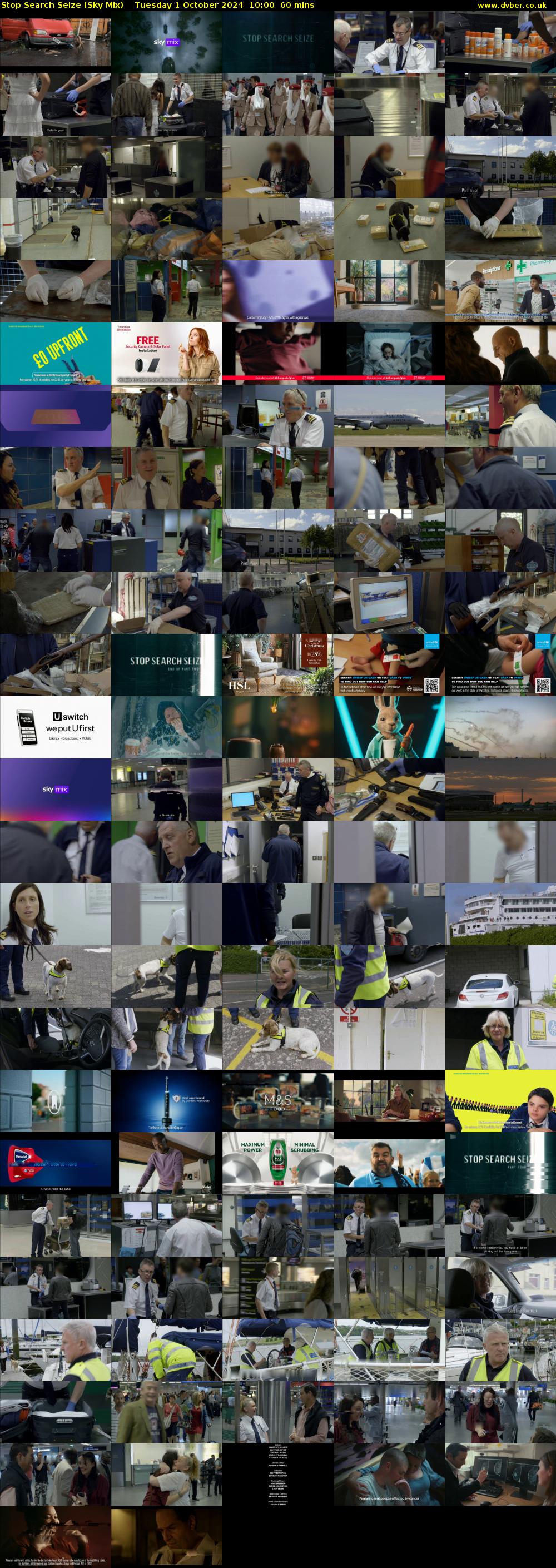 Stop Search Seize (Sky Mix) Tuesday 1 October 2024 10:00 - 11:00