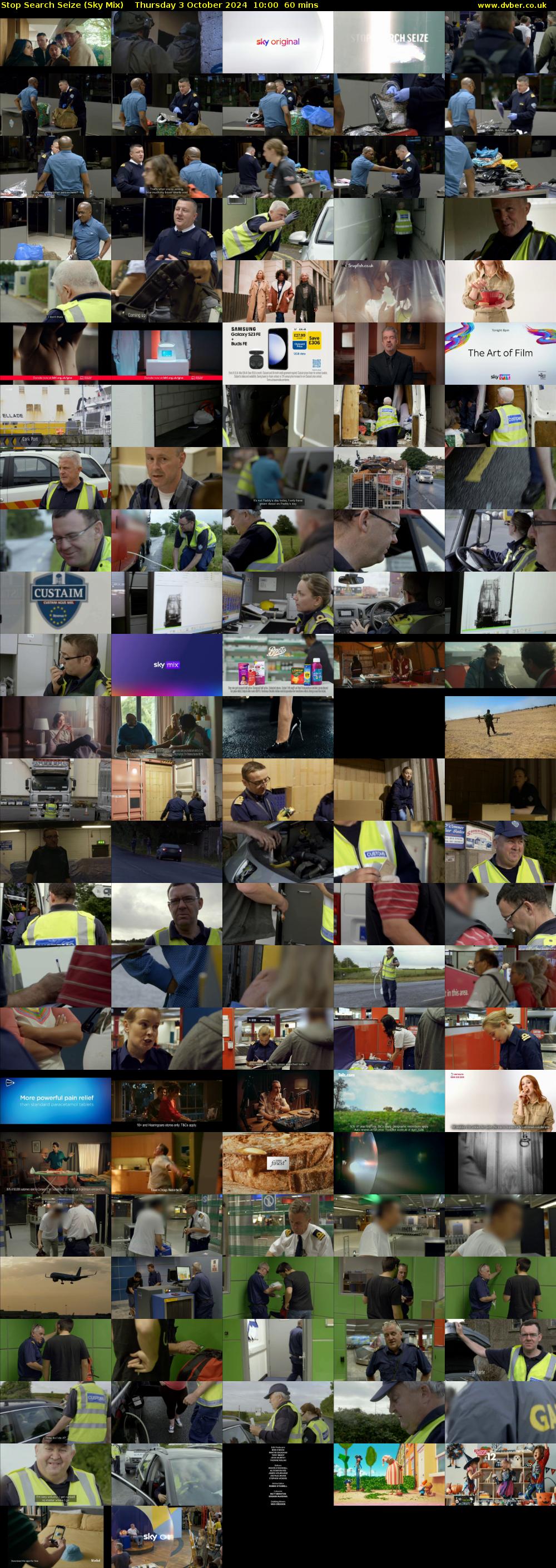 Stop Search Seize (Sky Mix) Thursday 3 October 2024 10:00 - 11:00