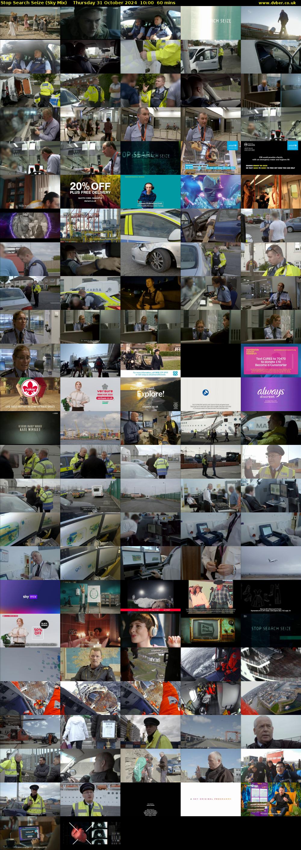 Stop Search Seize (Sky Mix) Thursday 31 October 2024 10:00 - 11:00