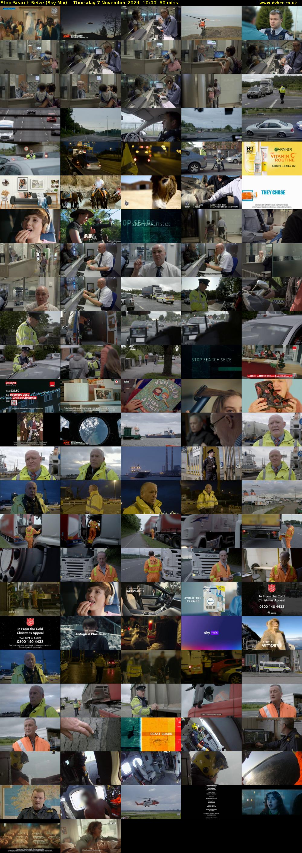 Stop Search Seize (Sky Mix) Thursday 7 November 2024 10:00 - 11:00