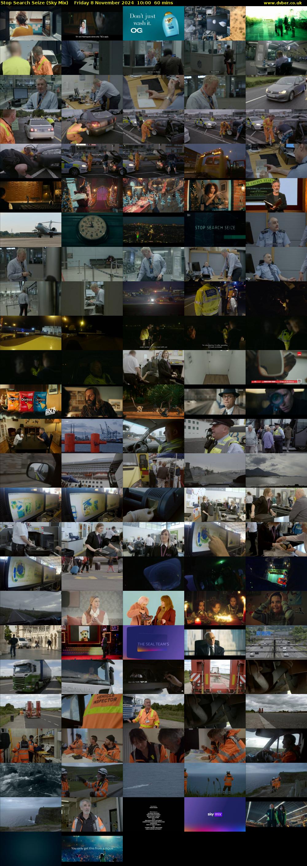 Stop Search Seize (Sky Mix) Friday 8 November 2024 10:00 - 11:00