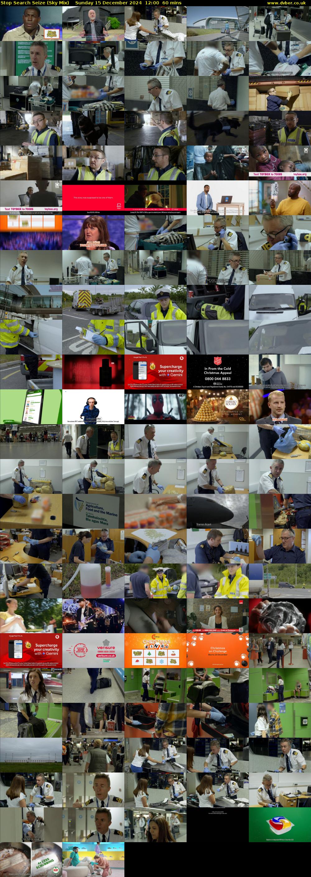 Stop Search Seize (Sky Mix) Sunday 15 December 2024 12:00 - 13:00
