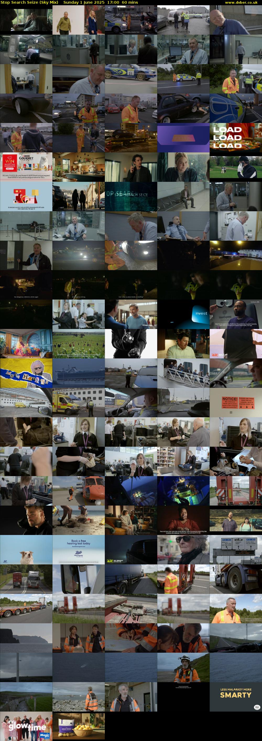 Stop Search Seize (Sky Mix) Sunday 1 June 2025 17:00 - 18:00