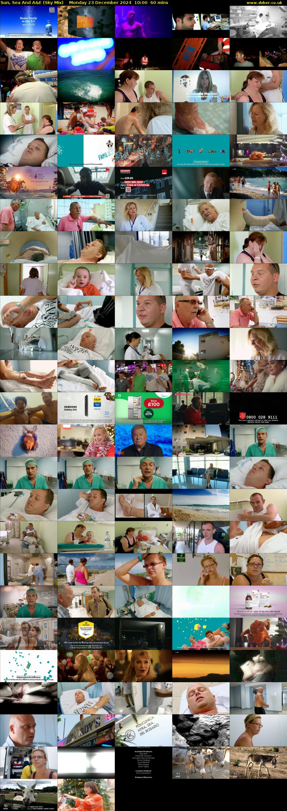 Sun, Sea And A&E (Sky Mix) Monday 23 December 2024 10:00 - 11:00
