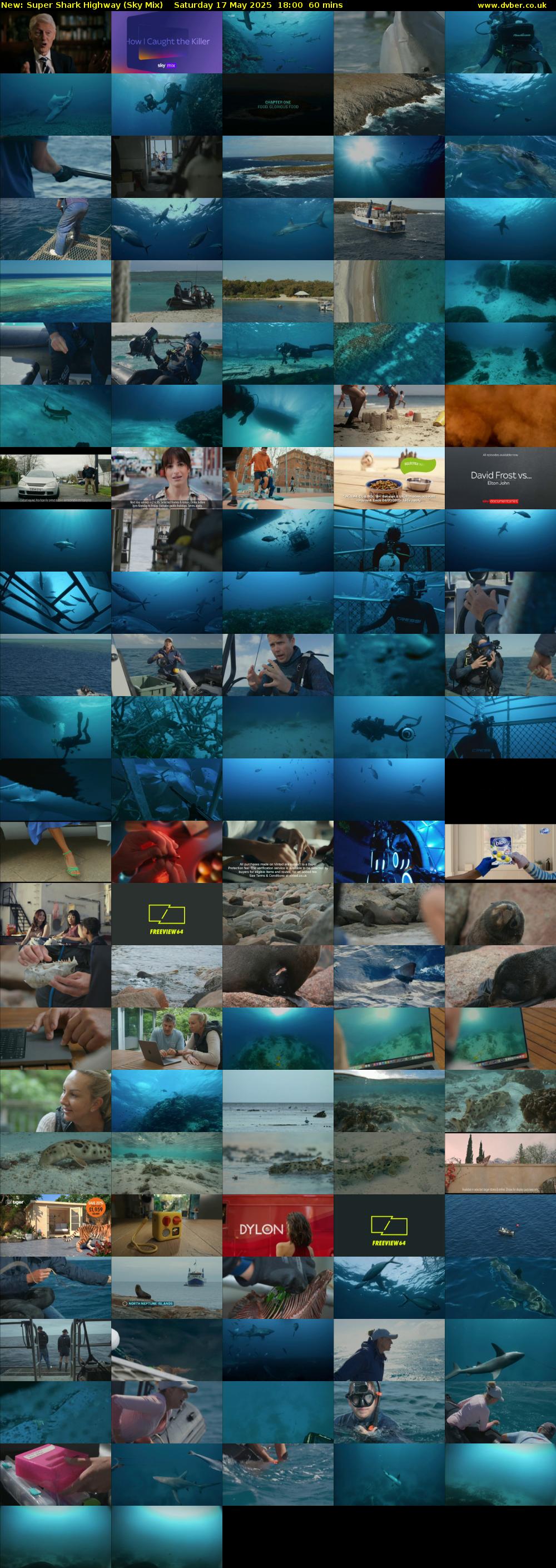Super Shark Highway (Sky Mix) Saturday 17 May 2025 18:00 - 19:00