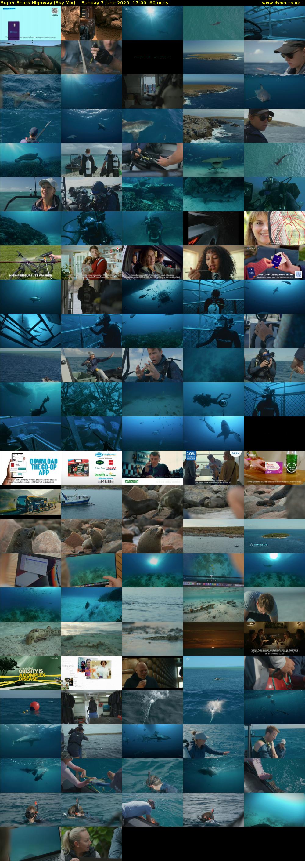 Super Shark Highway (Sky Mix) Sunday 7 June 2026 17:00 - 18:00