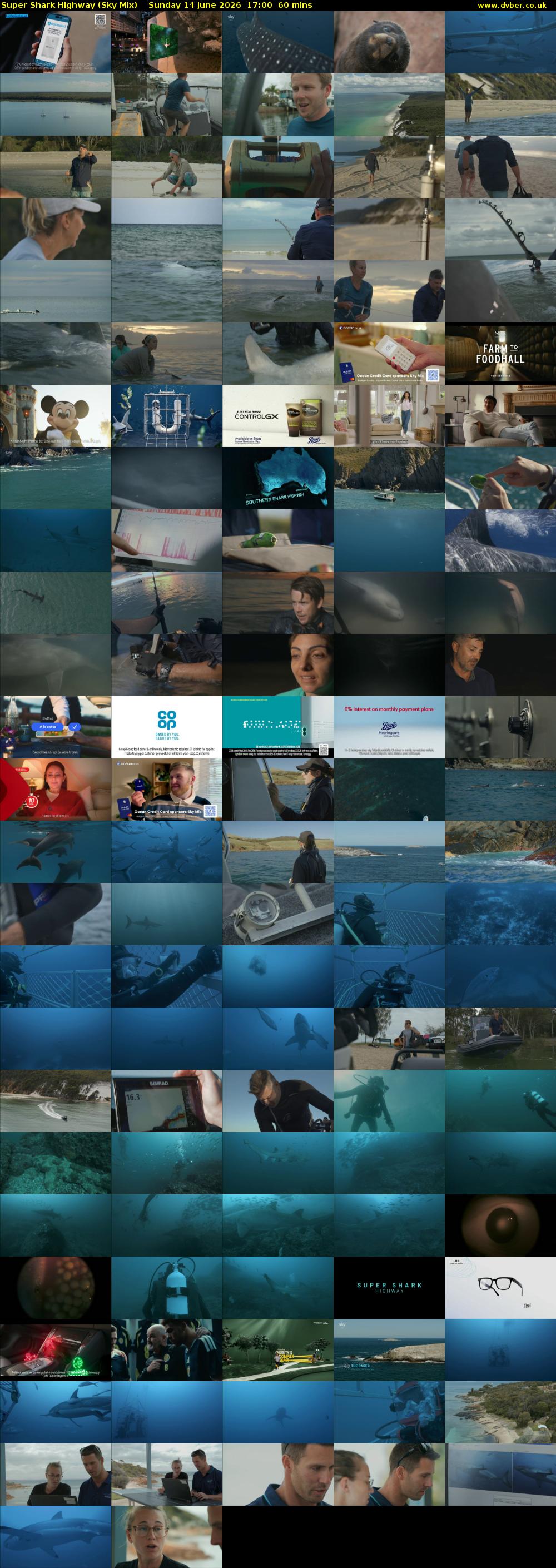 Super Shark Highway (Sky Mix) Sunday 14 June 2026 17:00 - 18:00