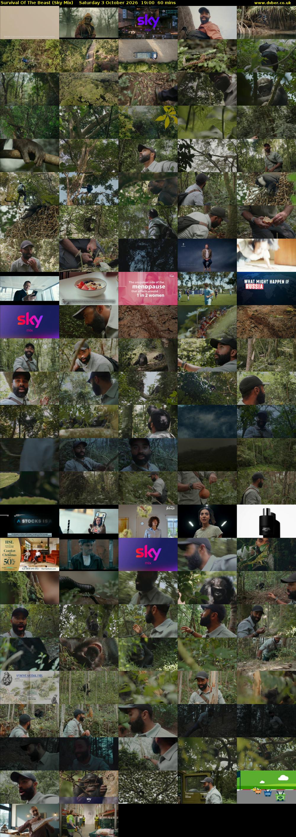 Survival Of The Beast (Sky Mix) Saturday 3 October 2026 19:00 - 20:00