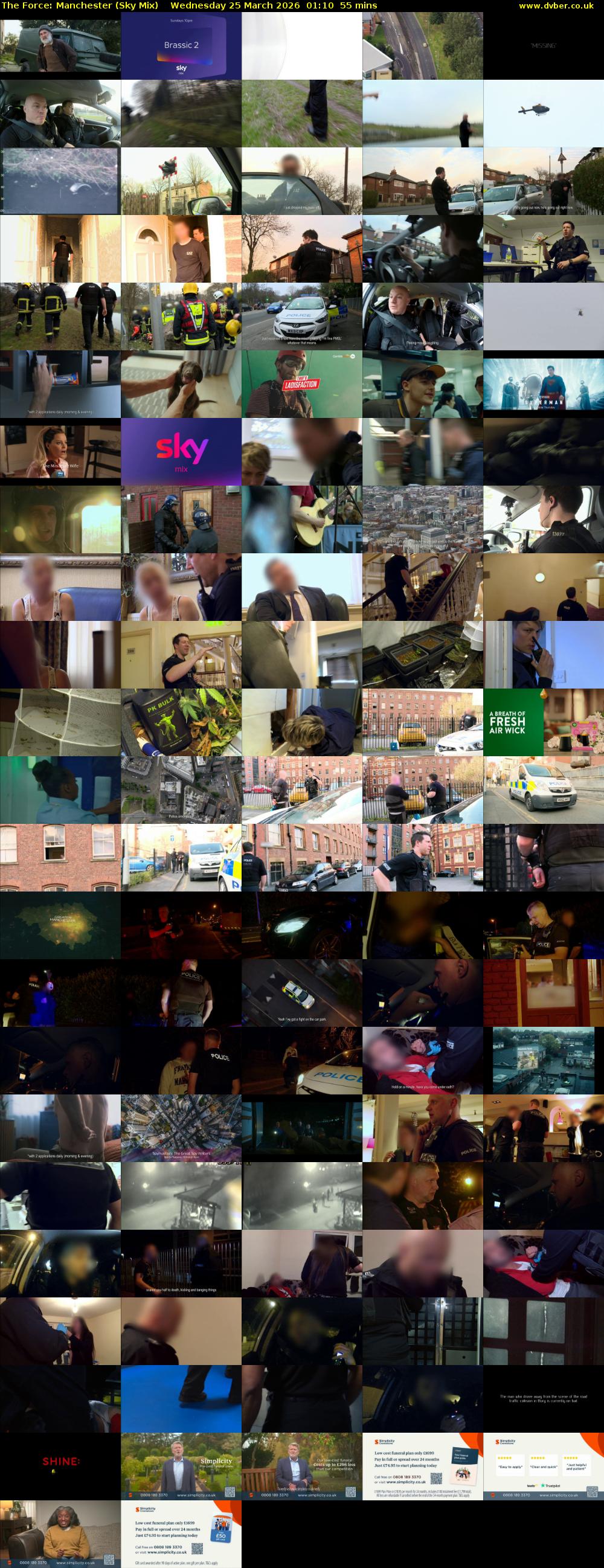 The Force: Manchester (Sky Mix) Wednesday 25 March 2026 01:10 - 02:05