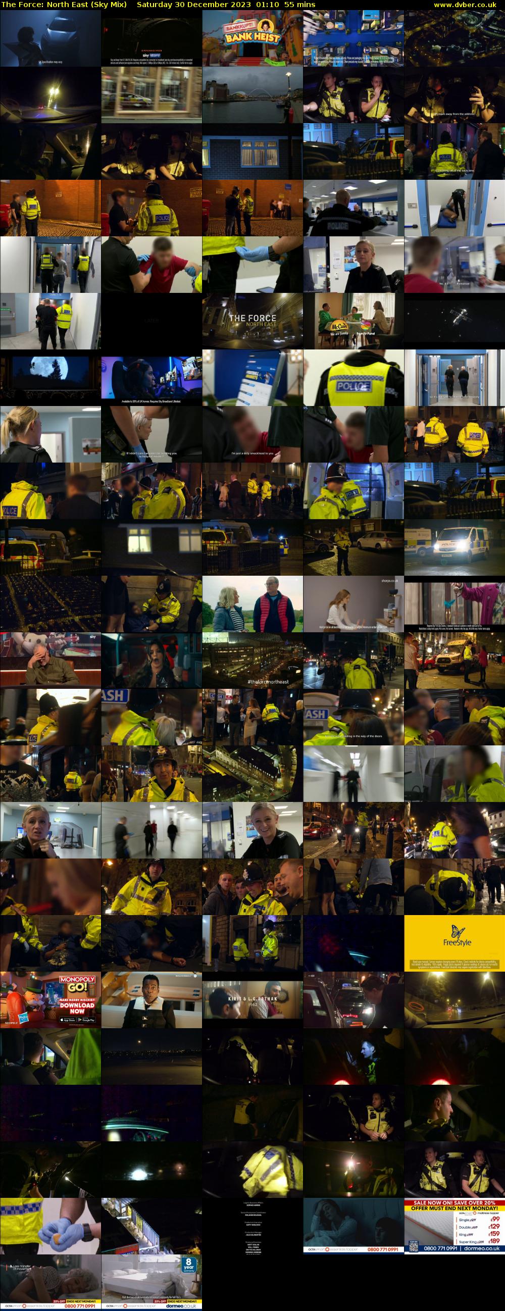 The Force: North East (Sky Mix) Saturday 30 December 2023 01:10 - 02:05