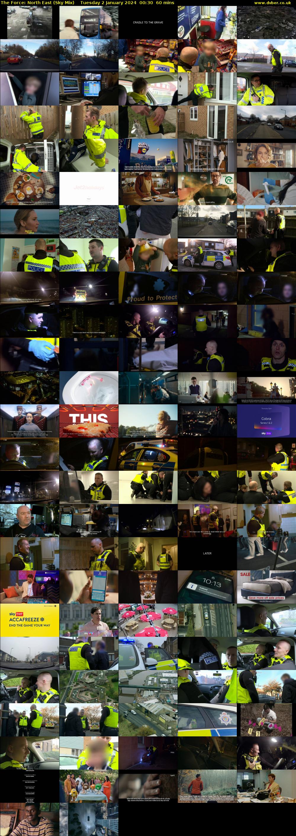 The Force: North East (Sky Mix) Tuesday 2 January 2024 00:30 - 01:30