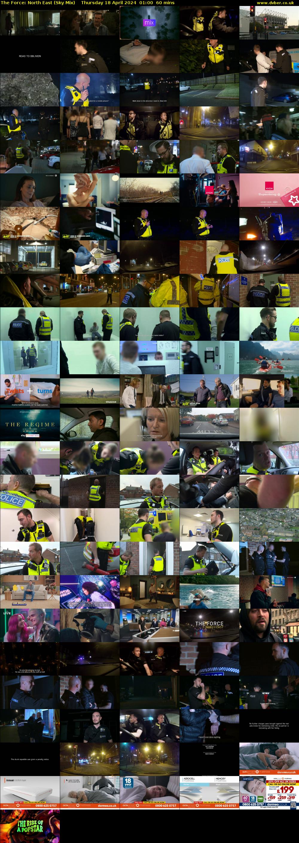 The Force: North East (Sky Mix) Thursday 18 April 2024 01:00 - 02:00
