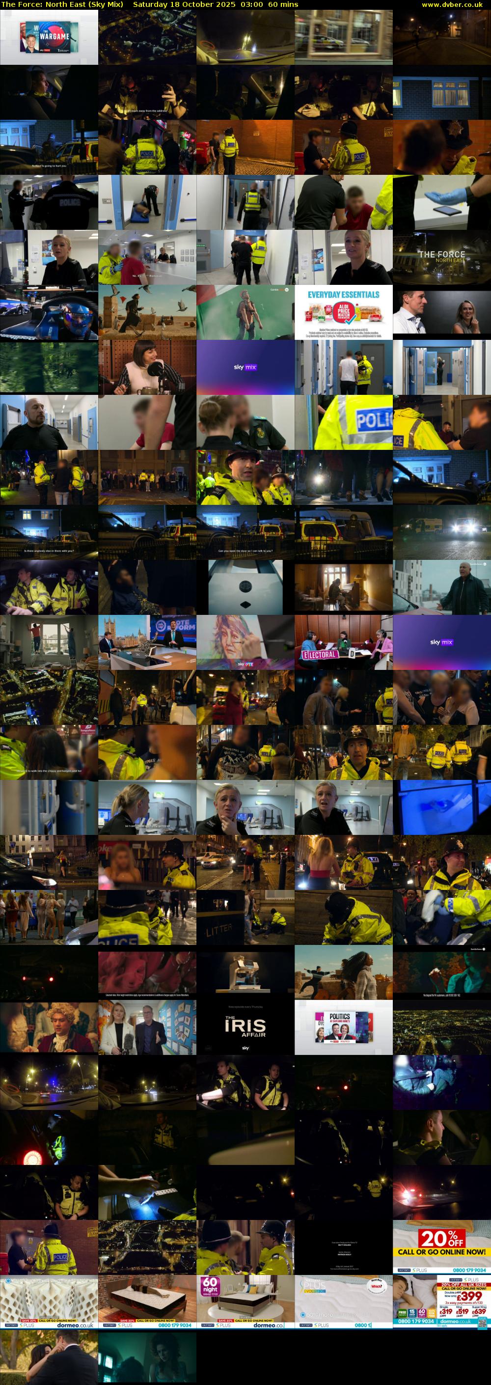 The Force: North East (Sky Mix) Saturday 18 October 2025 03:00 - 04:00