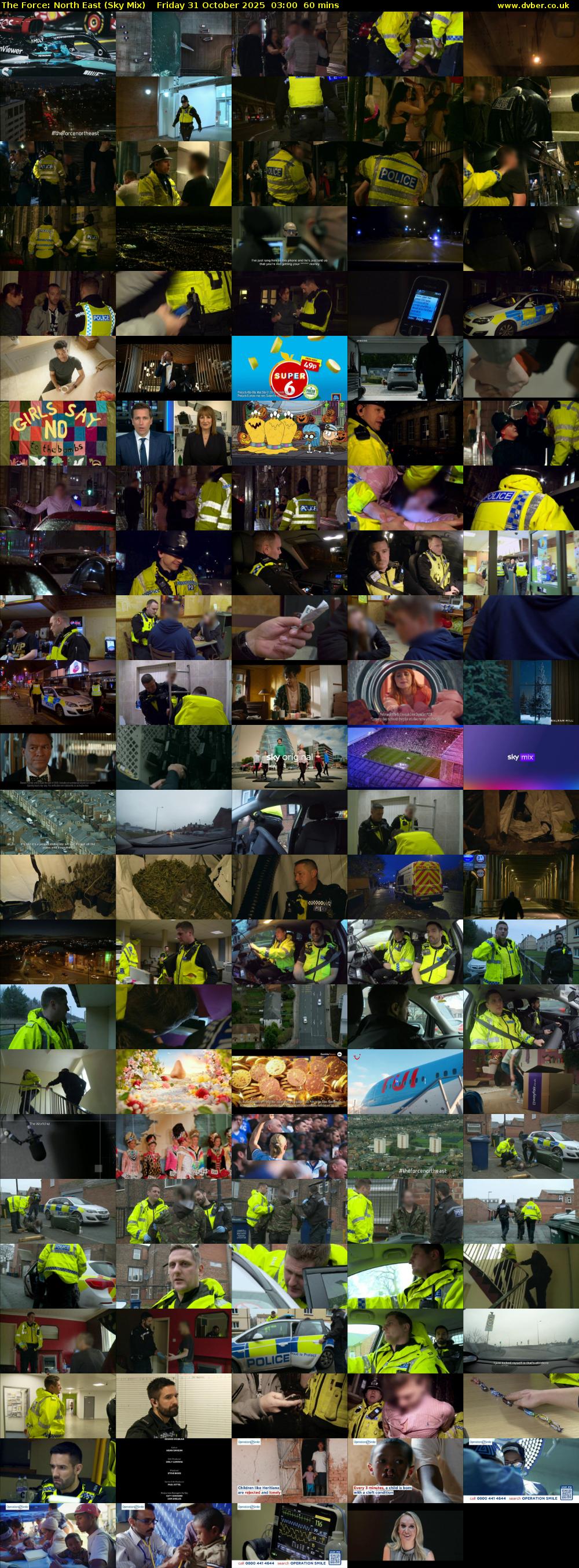 The Force: North East (Sky Mix) Friday 31 October 2025 03:00 - 04:00