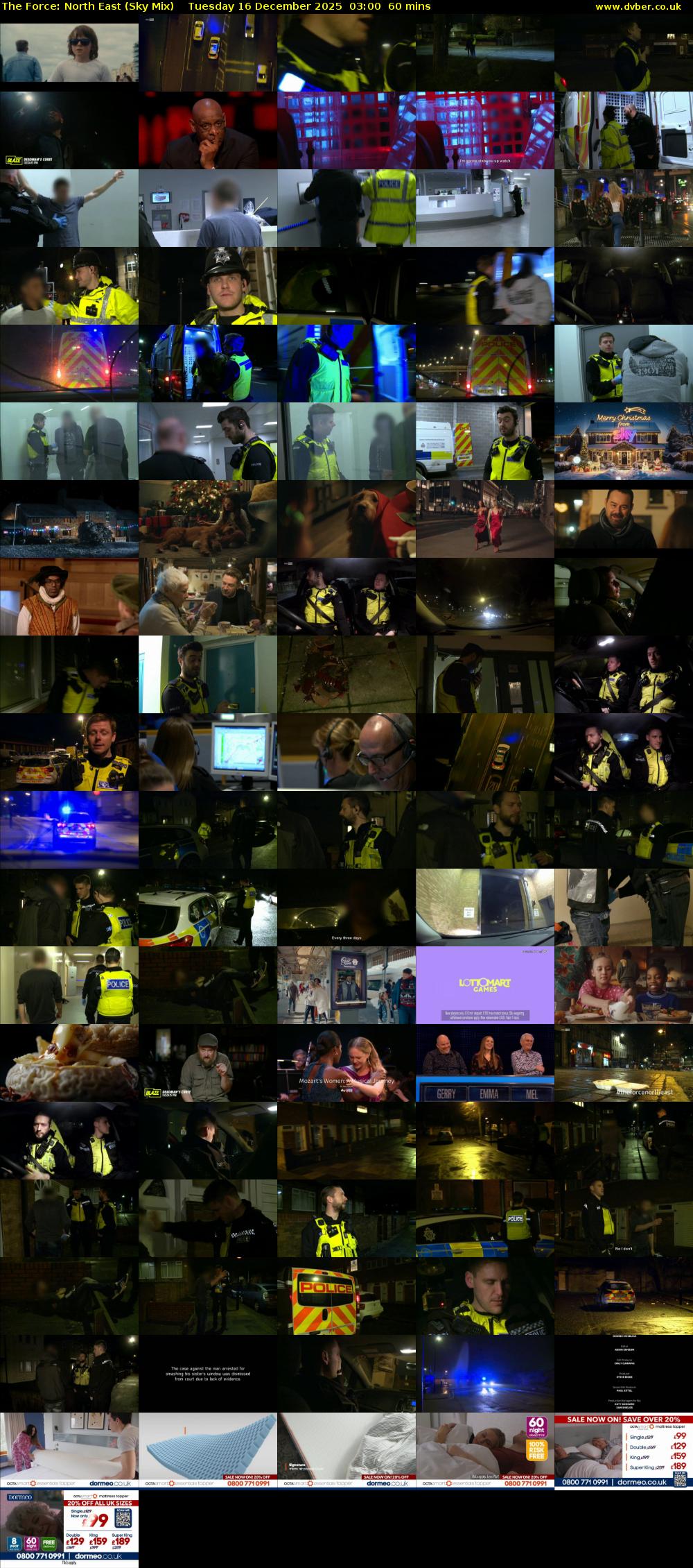 The Force: North East (Sky Mix) Tuesday 16 December 2025 03:00 - 04:00