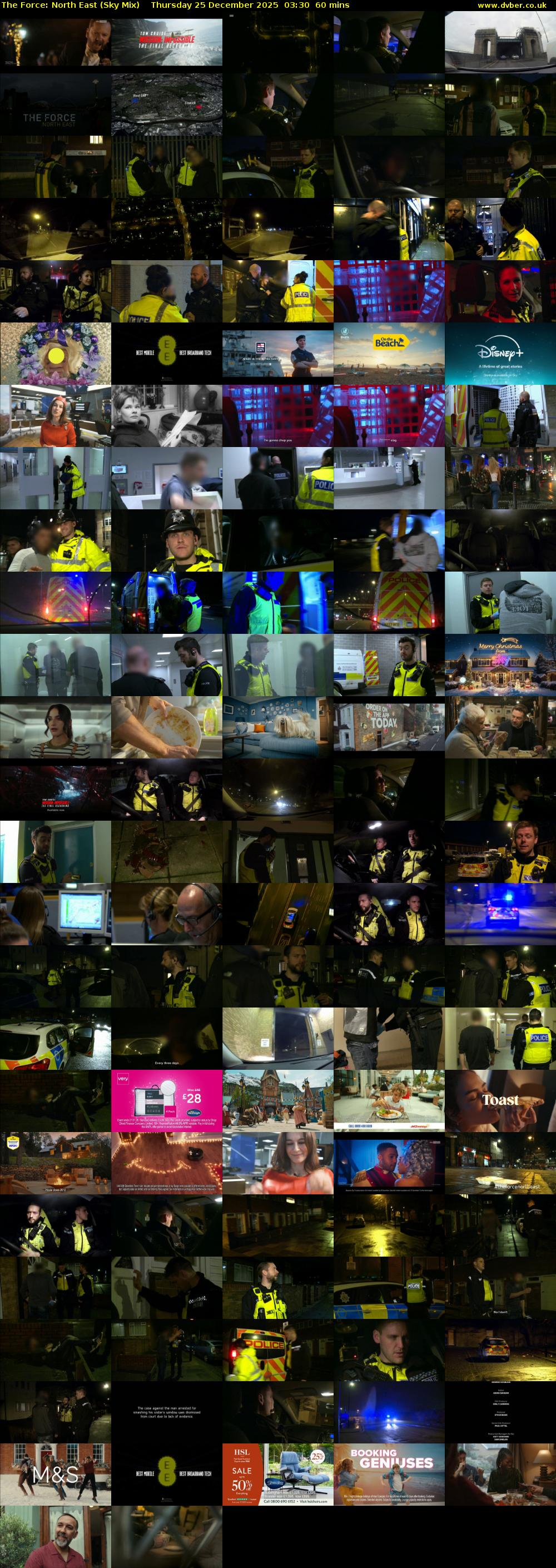 The Force: North East (Sky Mix) Thursday 25 December 2025 03:30 - 04:30