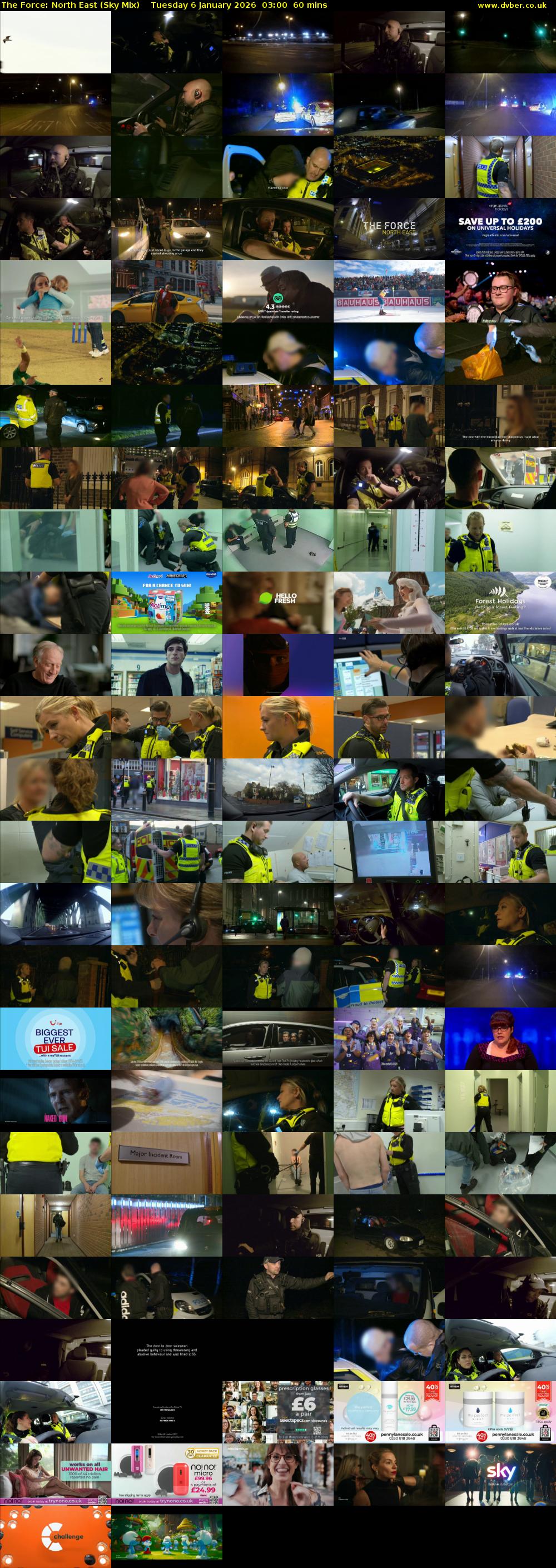 The Force: North East (Sky Mix) Tuesday 6 January 2026 03:00 - 04:00