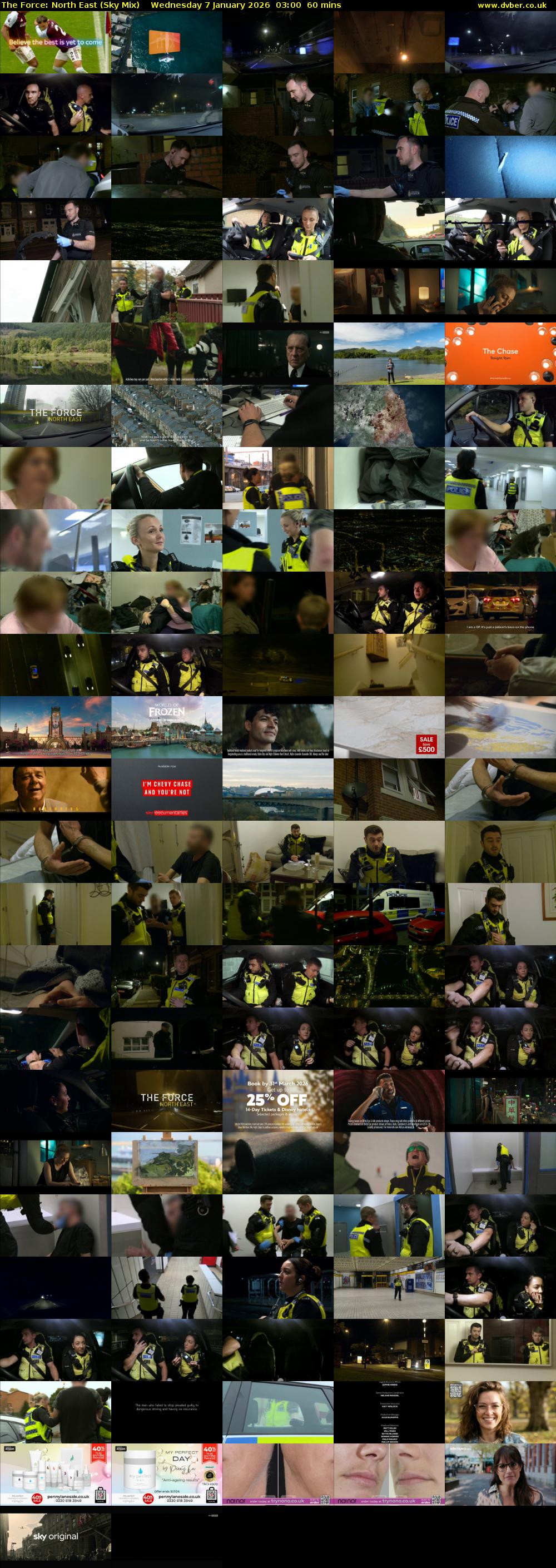 The Force: North East (Sky Mix) Wednesday 7 January 2026 03:00 - 04:00