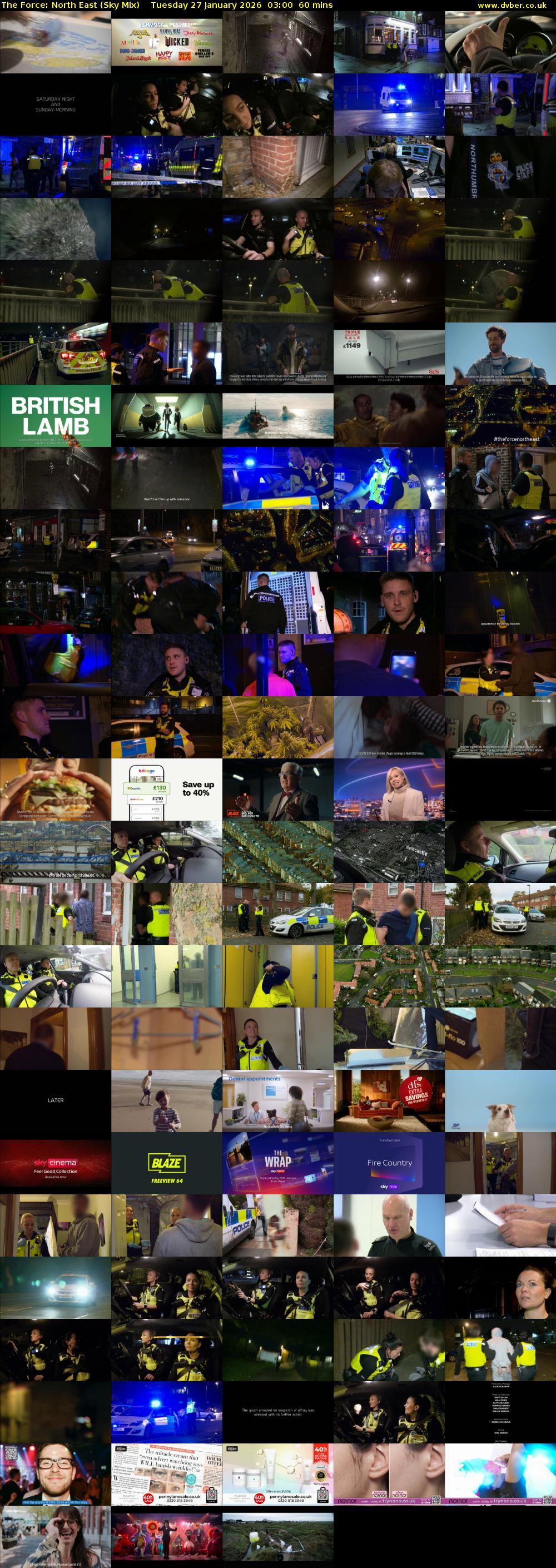 The Force: North East (Sky Mix) Tuesday 27 January 2026 03:00 - 04:00