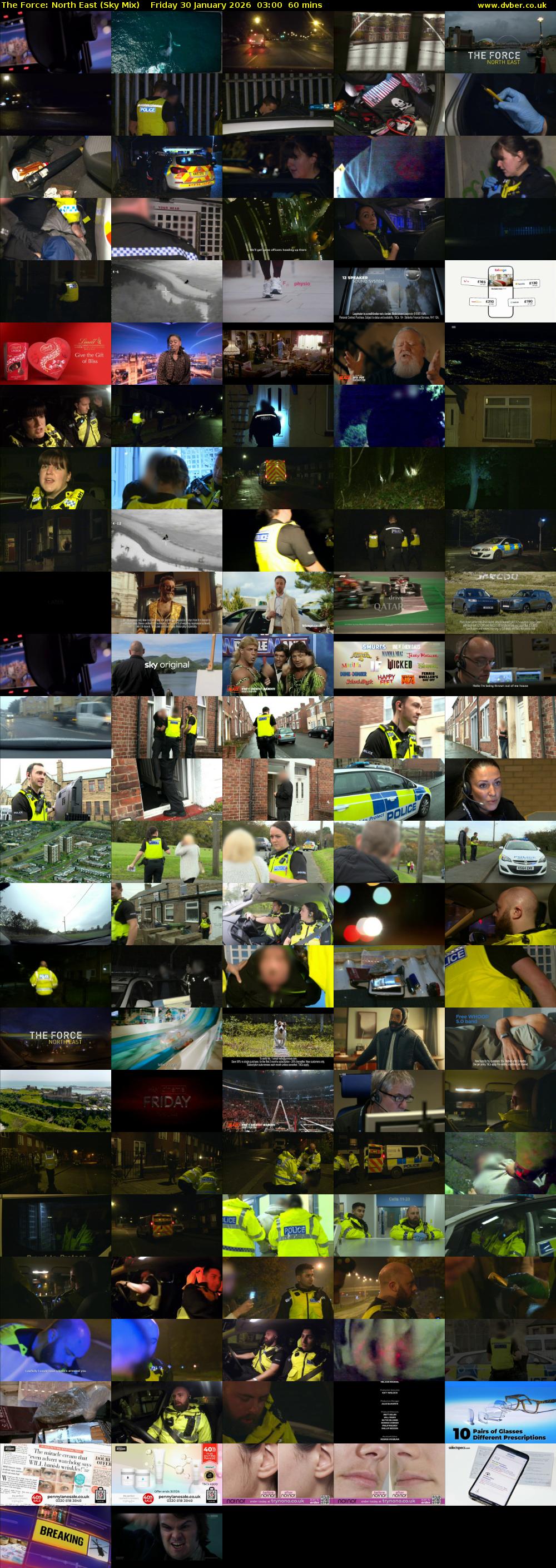 The Force: North East (Sky Mix) Friday 30 January 2026 03:00 - 04:00