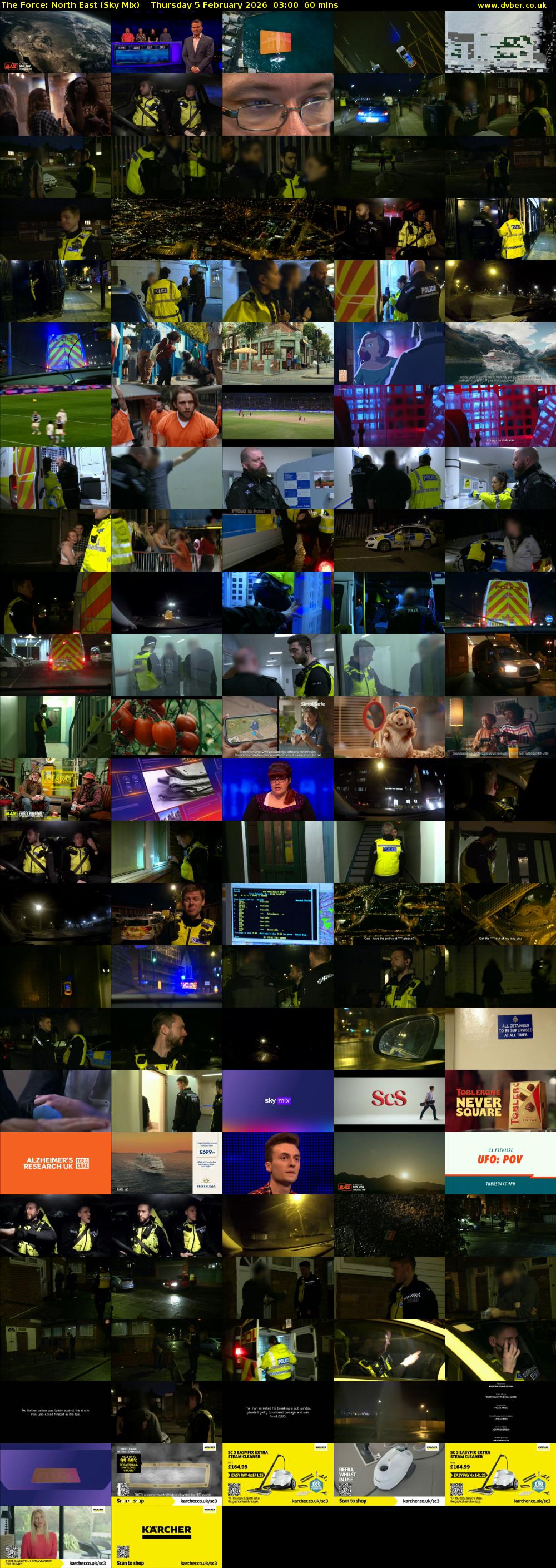 The Force: North East (Sky Mix) Thursday 5 February 2026 03:00 - 04:00