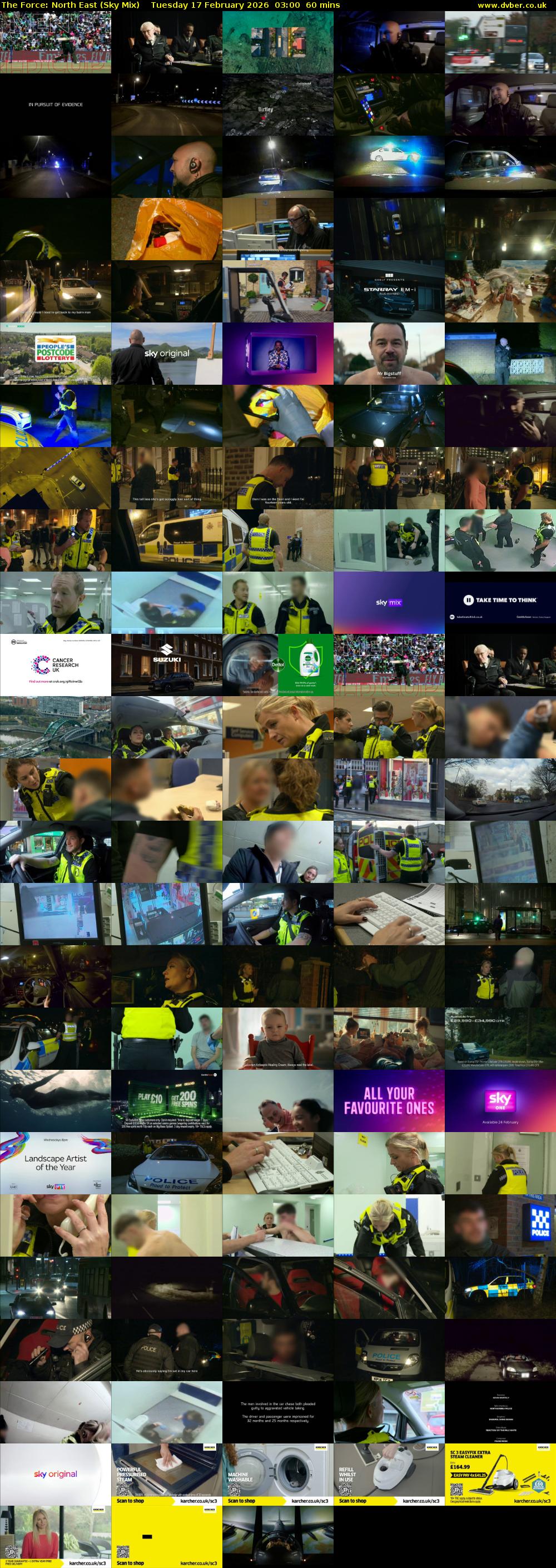 The Force: North East (Sky Mix) Tuesday 17 February 2026 03:00 - 04:00