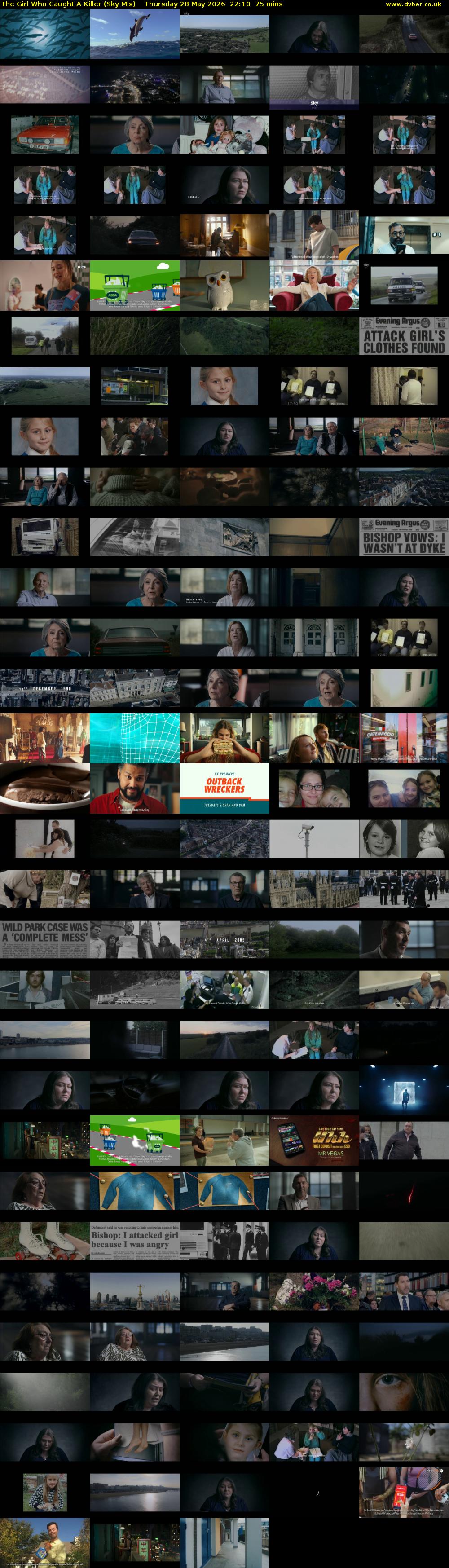 The Girl Who Caught A Killer (Sky Mix) Thursday 28 May 2026 22:10 - 23:25