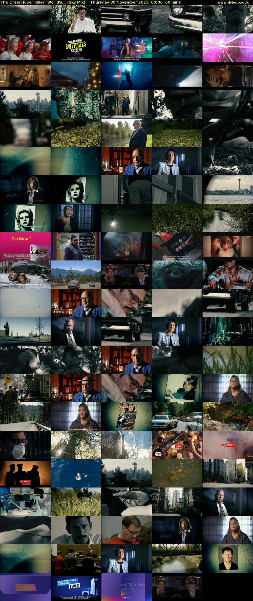 The Green River Killer: World's... (Sky Mix) Thursday 30 November 2023 00:00 - 01:00