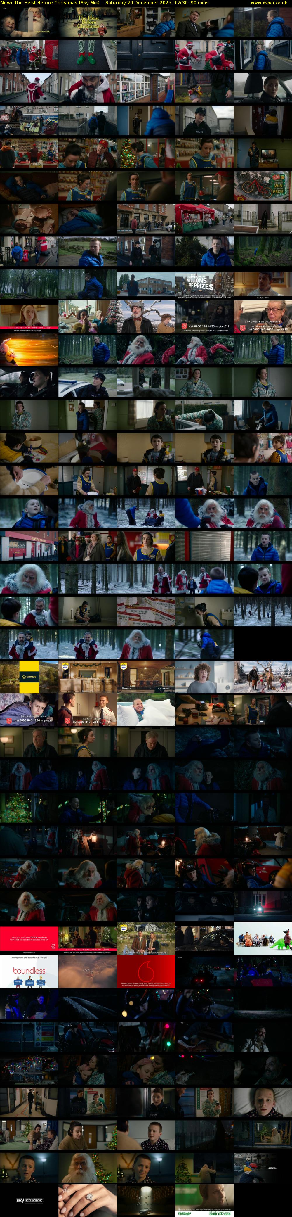 The Heist Before Christmas (Sky Mix) Saturday 20 December 2025 12:30 - 14:00