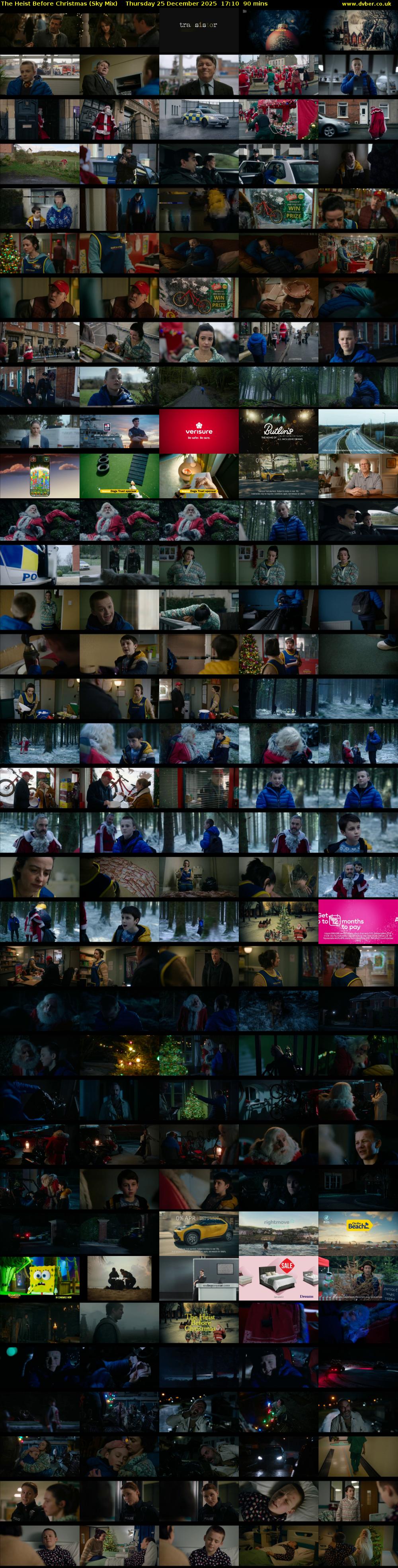 The Heist Before Christmas (Sky Mix) Thursday 25 December 2025 17:10 - 18:40