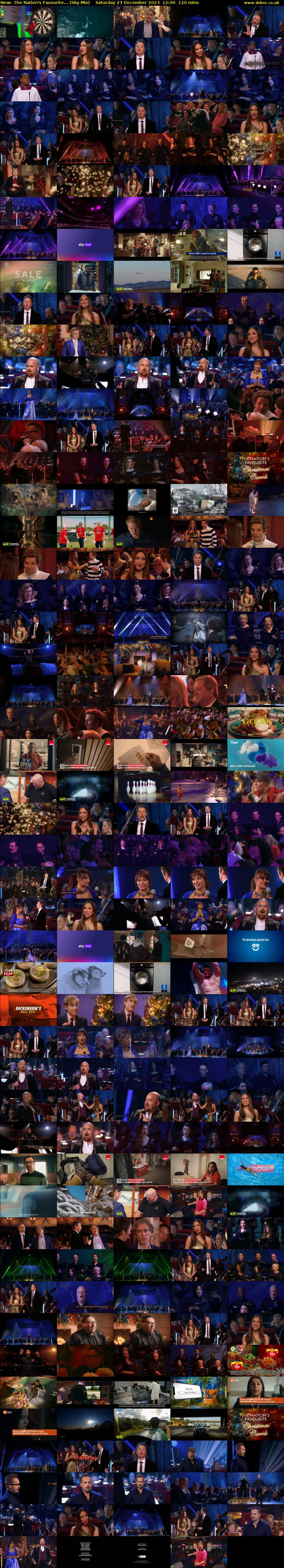 The Nation's Favourite... (Sky Mix) Saturday 23 December 2023 12:00 - 14:00