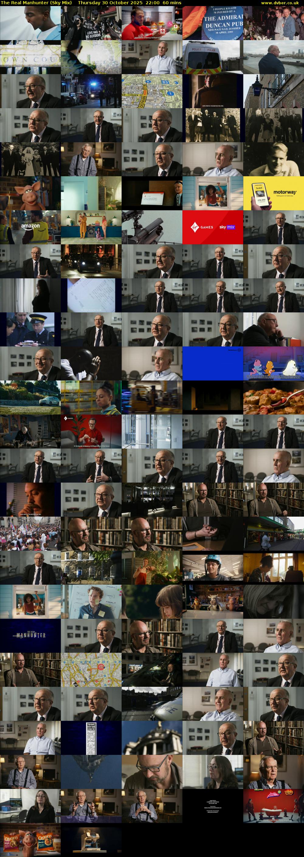 The Real Manhunter (Sky Mix) Thursday 30 October 2025 22:00 - 23:00