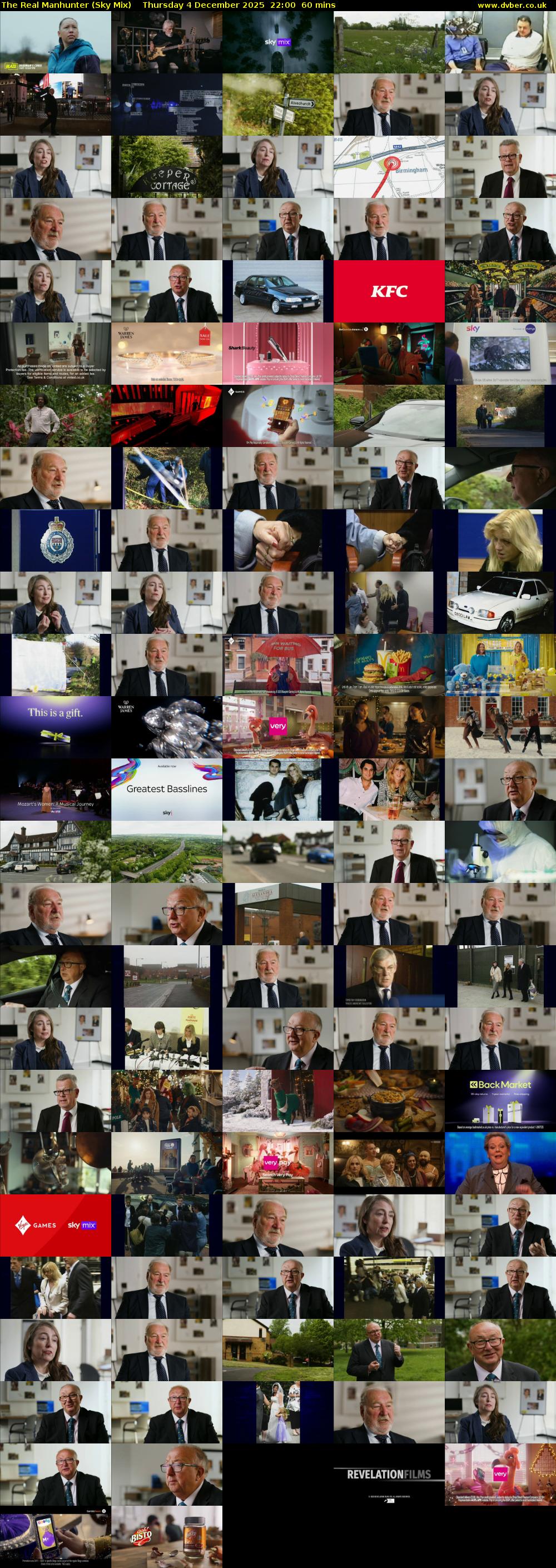 The Real Manhunter (Sky Mix) Thursday 4 December 2025 22:00 - 23:00