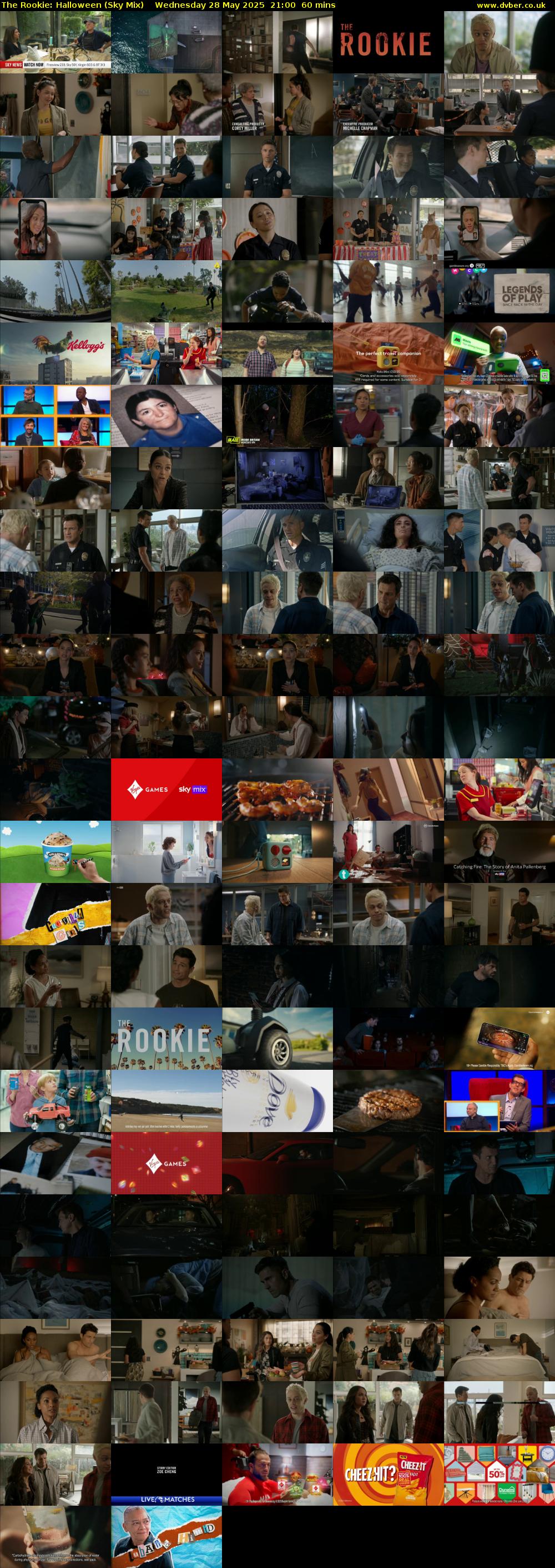 The Rookie: Halloween (Sky Mix) Wednesday 28 May 2025 21:00 - 22:00