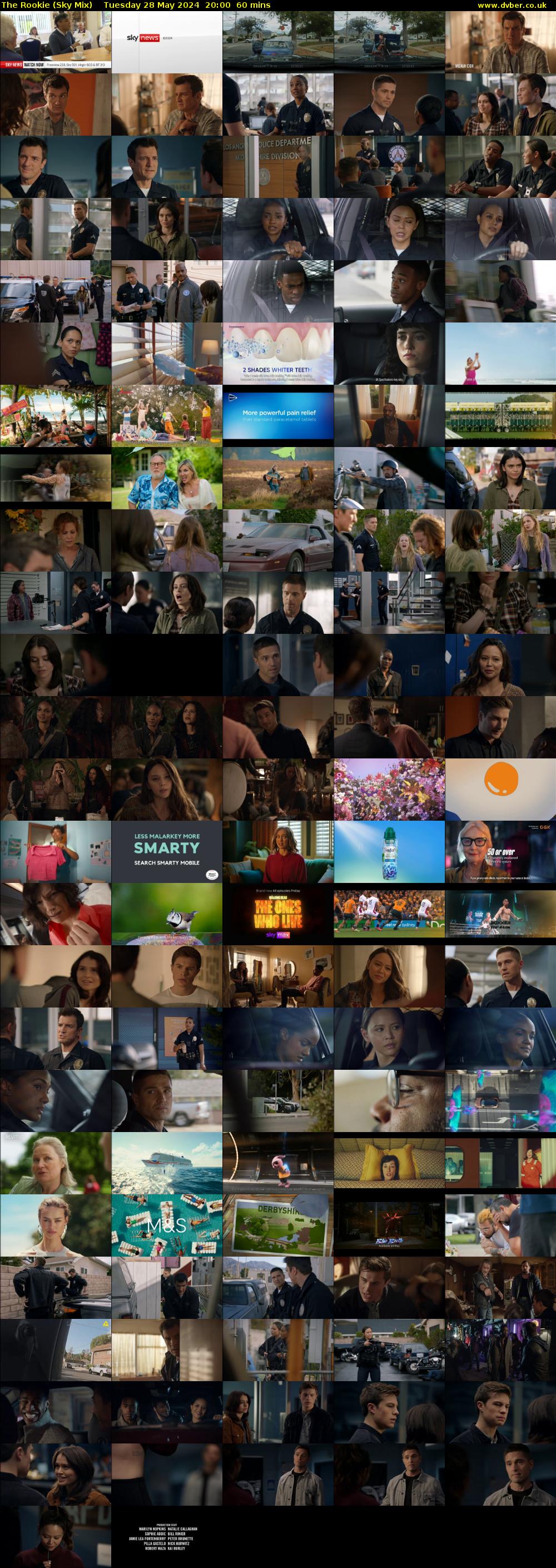 The Rookie (Sky Mix) Tuesday 28 May 2024 20:00 - 21:00