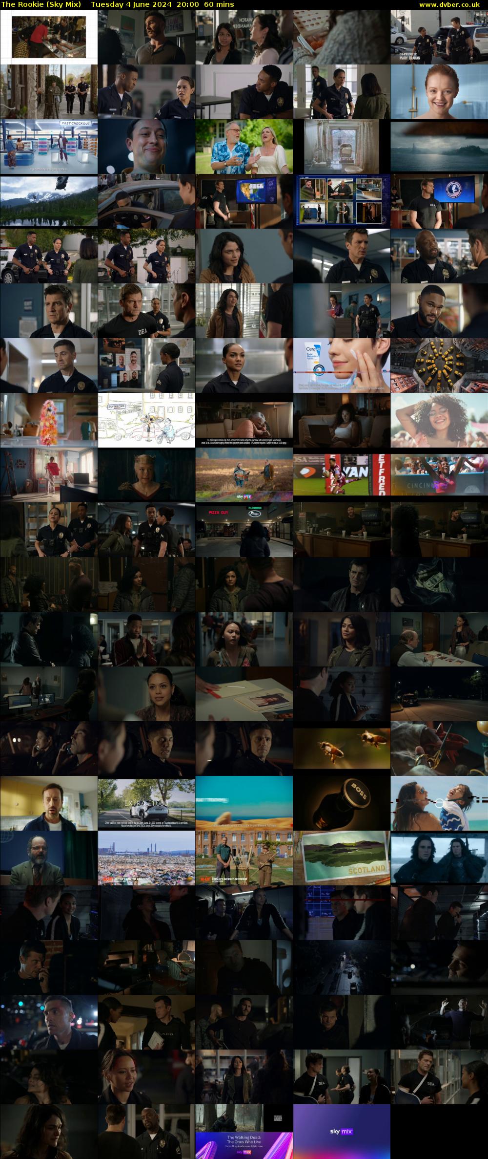 The Rookie (Sky Mix) Tuesday 4 June 2024 20:00 - 21:00