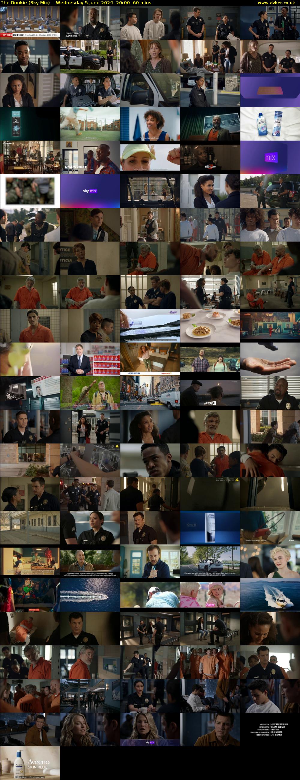 The Rookie (Sky Mix) Wednesday 5 June 2024 20:00 - 21:00