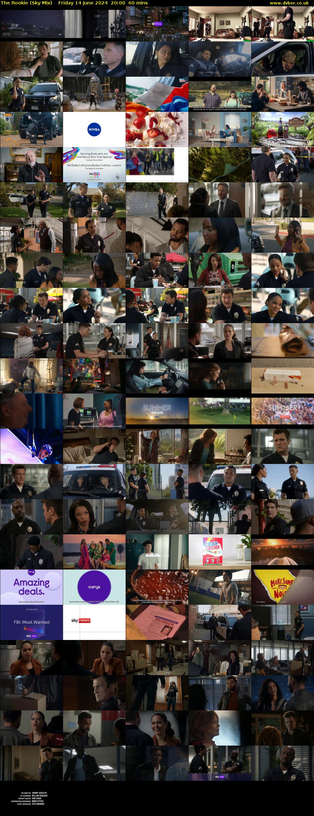 The Rookie (Sky Mix) Friday 14 June 2024 20:00 - 21:00